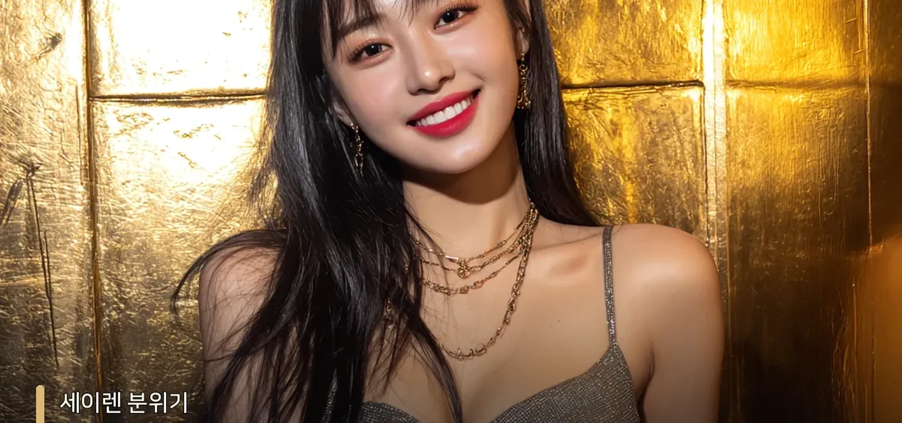 강남구구단 쩜오 세이렌 안내 여성 모델 이미지 - 세이렌 분위기